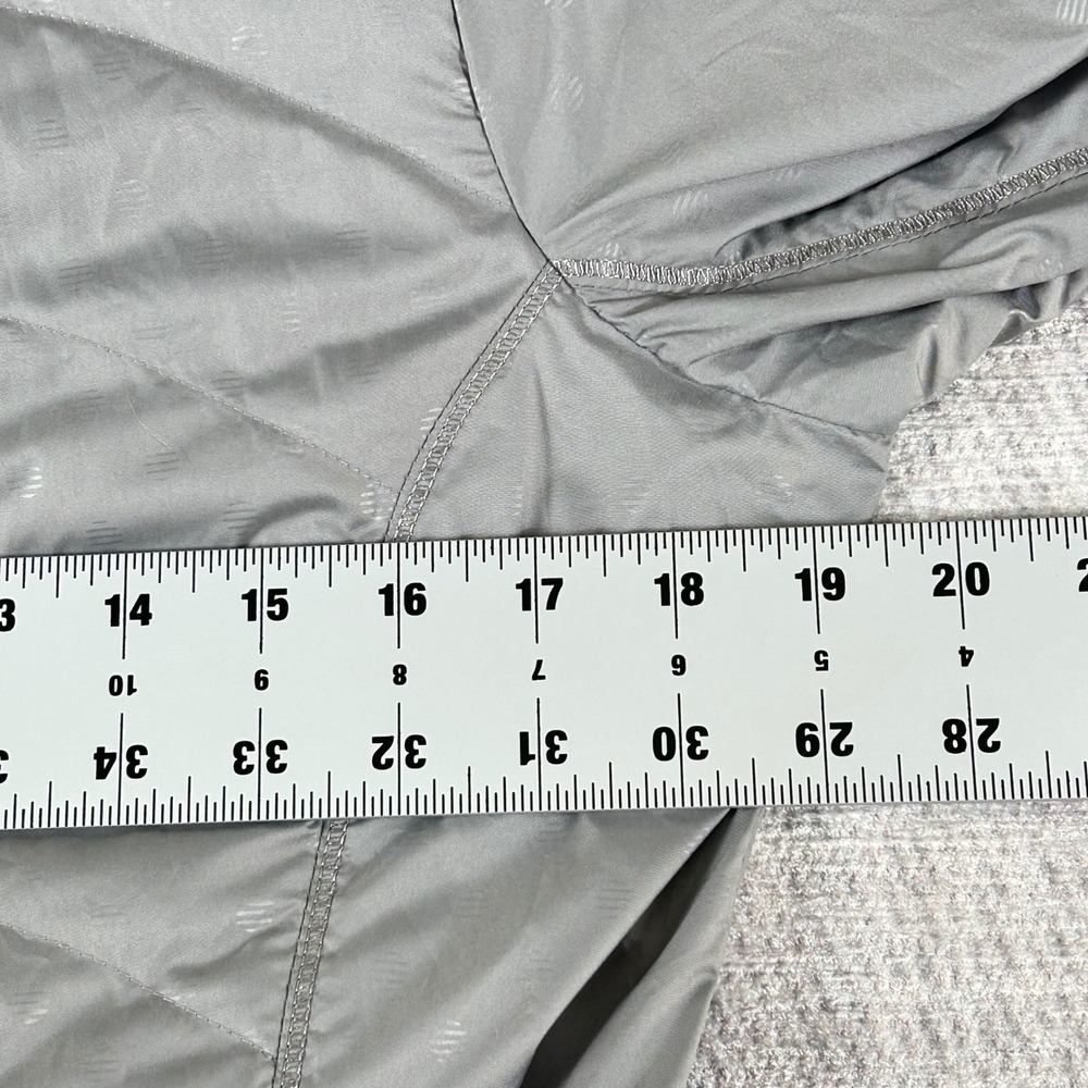 Lululemon Spring Fling Silver Polka Dot Lightweight Down Puffer Jacket Ruffle S - Picture 3 of 12